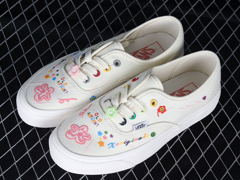 Og Authentic Lx White/Light Pink/Multi-Color 5