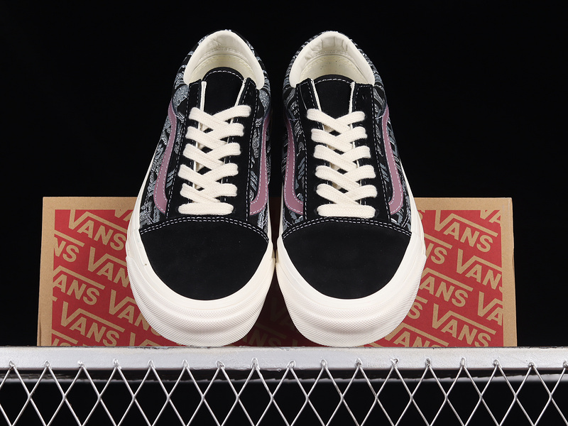 Vault Og Old Skool Lx Black/Purple/White 5