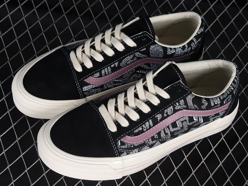 Vault Og Old Skool Lx Black/Purple/White 15