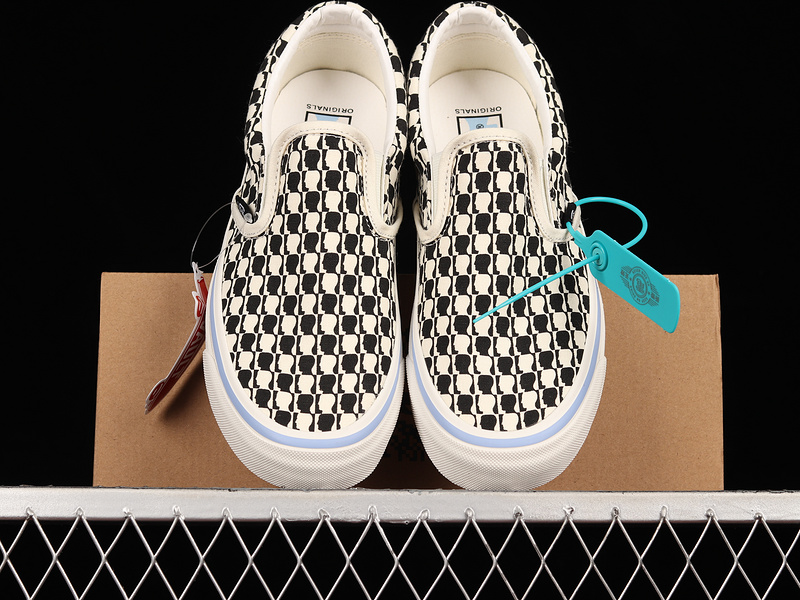 Brain Dead X Og Classic Slip-On Lx Checkerboard Black/White 27