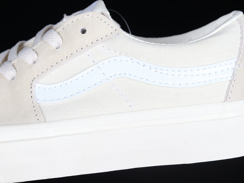 Sk8-Low Reissue White/White/White 5