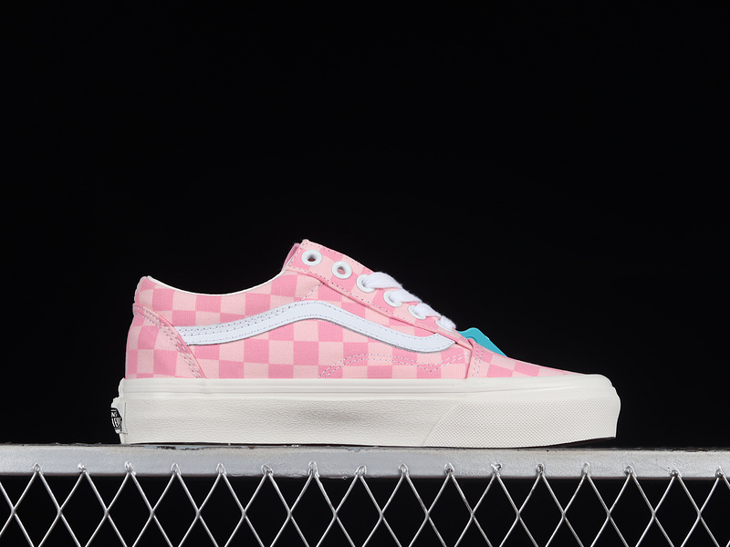 Old Skool White/Pink/Pink 17