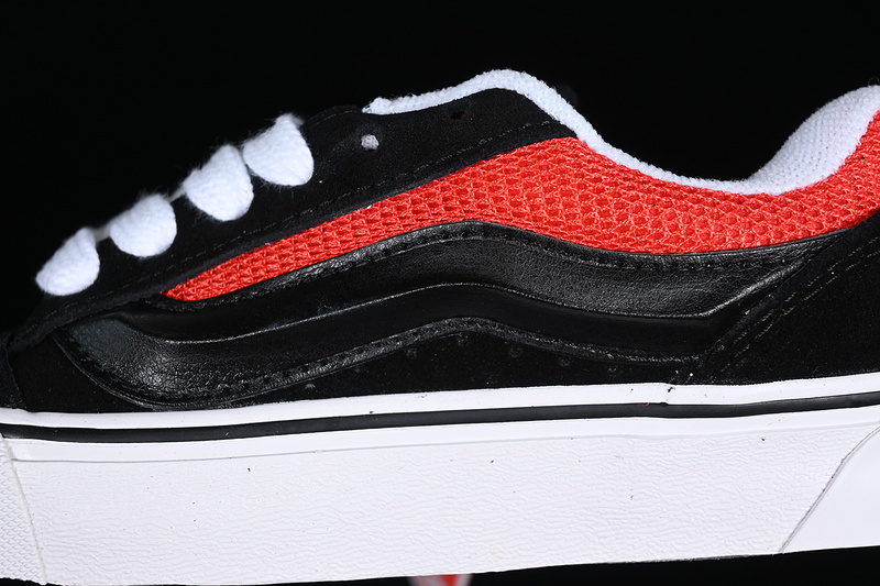 Vans Knu-Skool Vr3 Lx White/Black/Red 9