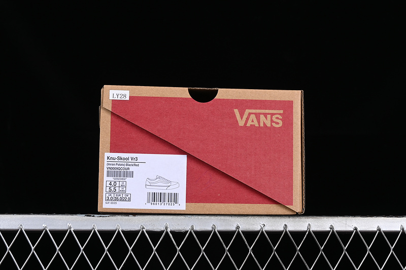 Vans Knu-Skool Vr3 Lx White/Black/Red 27