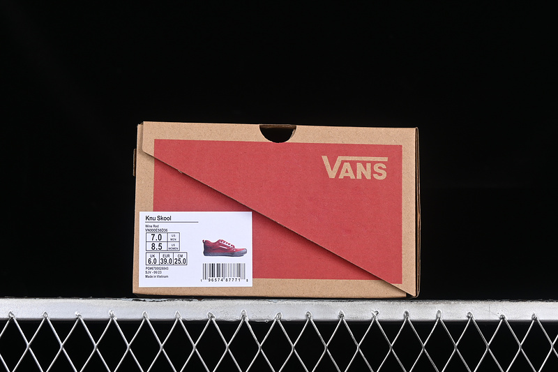 Vans Knu Skool Red/Black 11