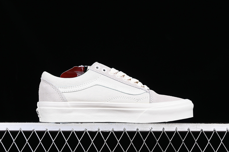 Vans Old Skool Clean Fit White/Grey 5