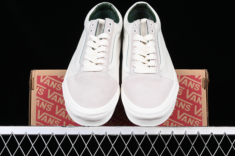 Vans Old Skool Clean Fit White/Grey 13