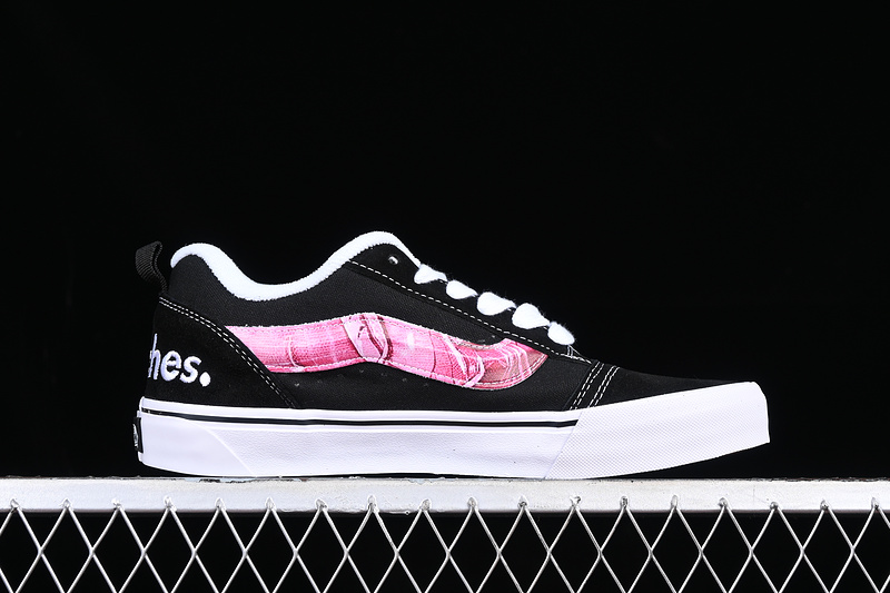 Peaches X Vans Knu-Skool Black/Pink/White 19