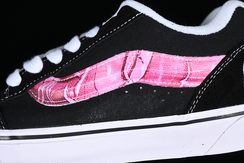 Peaches X Vans Knu-Skool Black/Pink/White 25