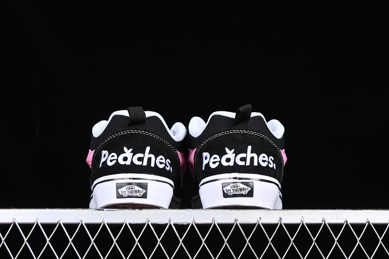 Peaches X Vans Knu-Skool Black/Pink/White 27