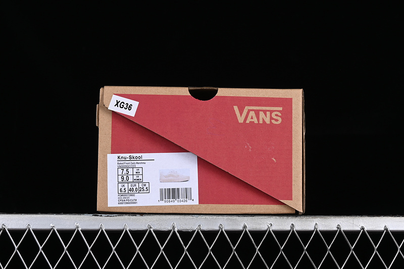 Vans Classics Knu Skool White/Grey 27