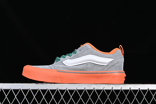 Vans Classics Knu Skool White/Green/Grey/Orange 5