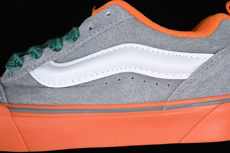 Vans Classics Knu Skool White/Green/Grey/Orange 7