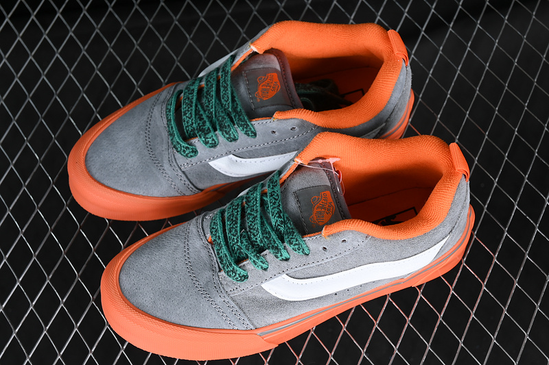 Vans Classics Knu Skool White/Green/Grey/Orange 27