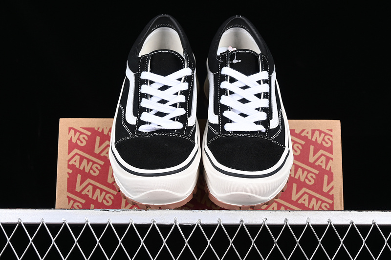 Old Skool Vibr White/Black 23