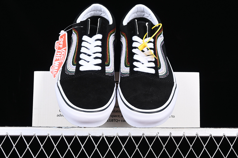 Vans Old Skool Black/White/Multicolored 3