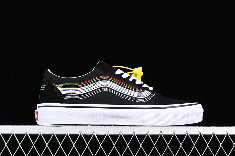 Vans Old Skool Black/White/Multicolored 21