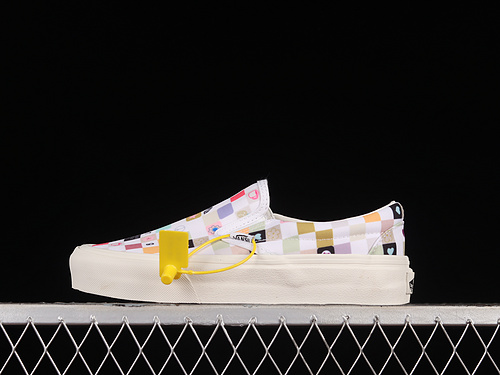 Frog Skate X Slip-On Ltd White/Beige/Multi-Color 9