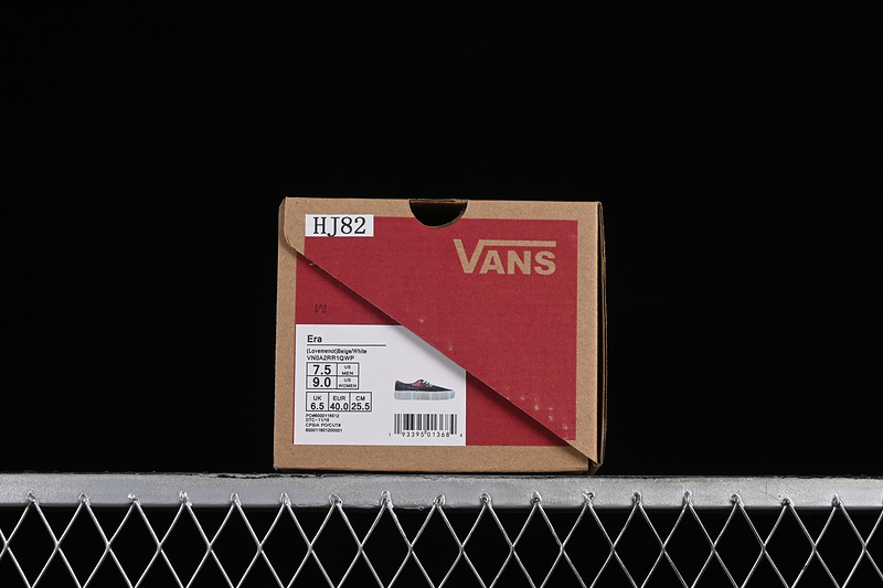 Vans Era Black/Red/White 7