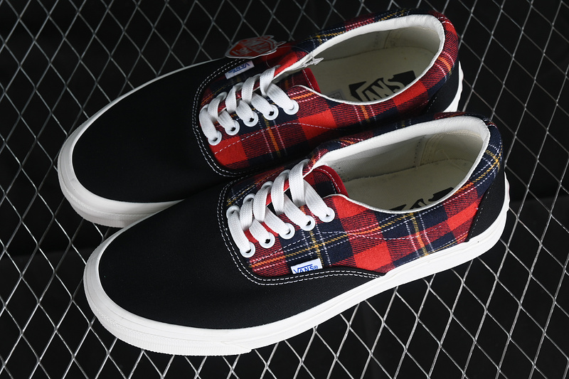 Vans Era Black/Red/White 9