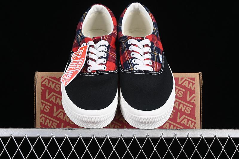 Vans Era Black/Red/White 17