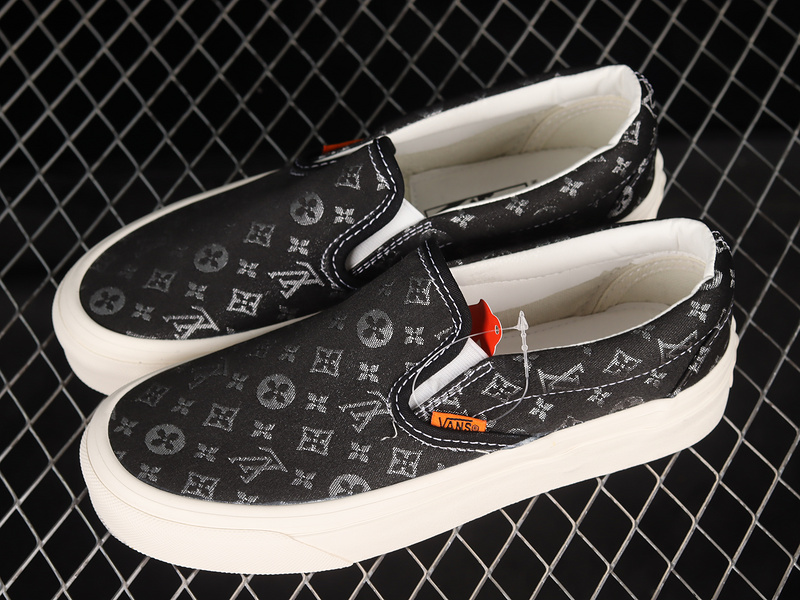 Classic Slip-On 98 Dx Checkerboard/Black/White 3