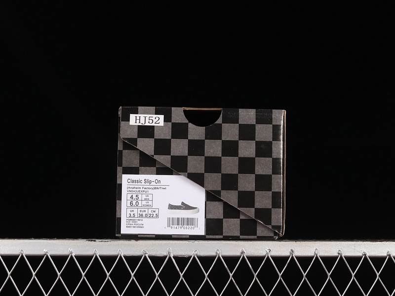 Classic Slip-On 98 Dx Checkerboard/Black/White 17