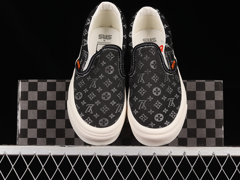 Classic Slip-On 98 Dx Checkerboard/Black/White 25