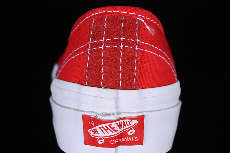 Vault Og Low Top Casual Sneakers Red/White 11