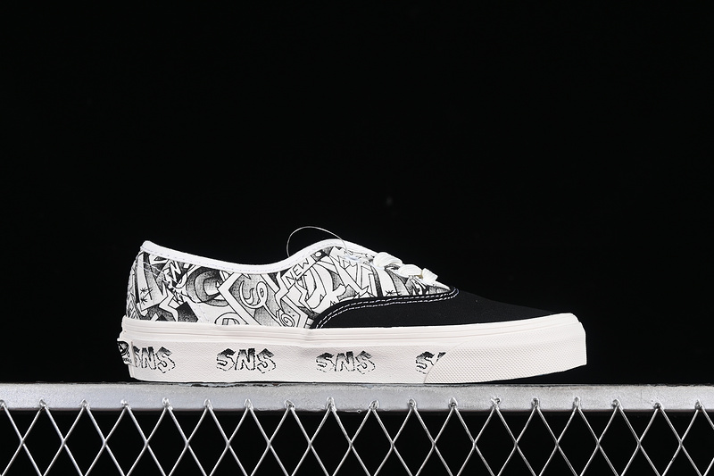 Vans Og Authenic Lx Marshmallow/Black 9