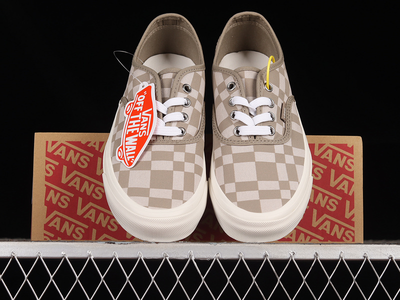 Woven Check Authentic 44 Dx Brown/Grey 3