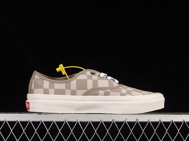 Woven Check Authentic 44 Dx Brown/Grey 9