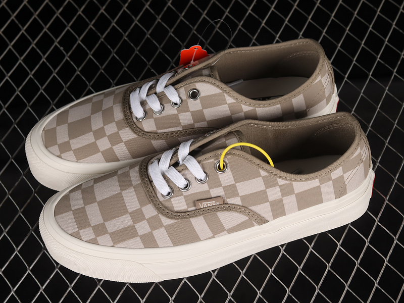 Woven Check Authentic 44 Dx Brown/Grey 21