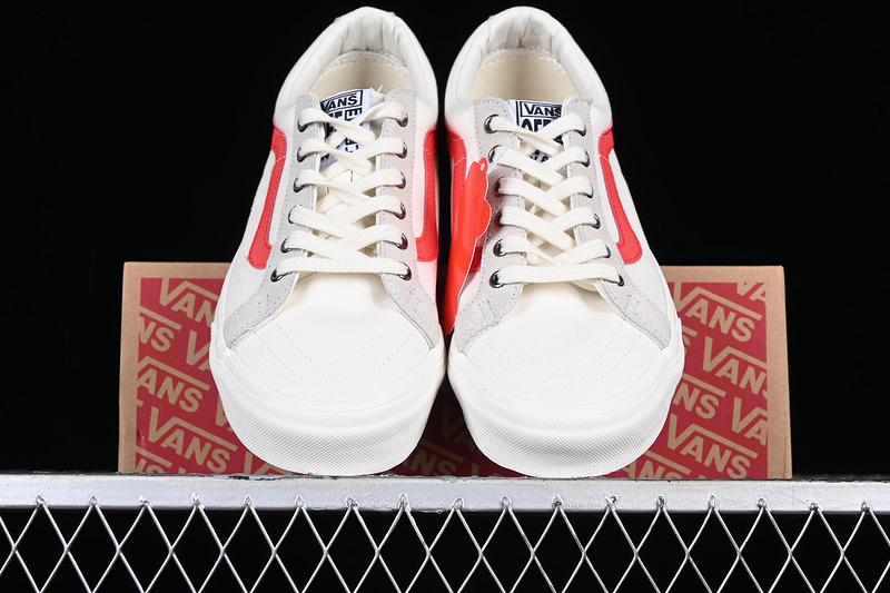 Sk8 Low Reissue Sf White/Red 5