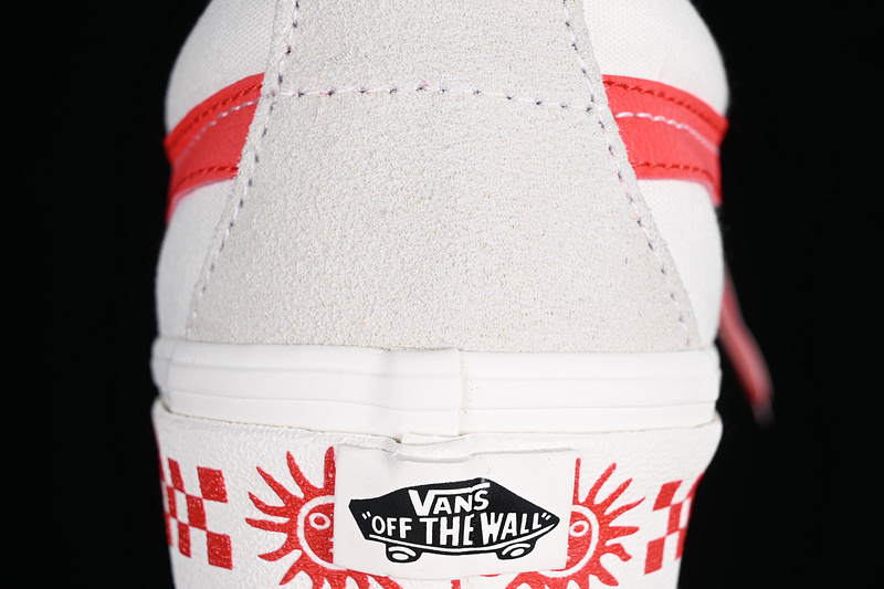 Sk8 Low Reissue Sf White/Red 13