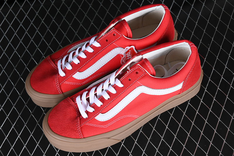 Vans Style 36 Gum 2023 Red/White/Brown 3