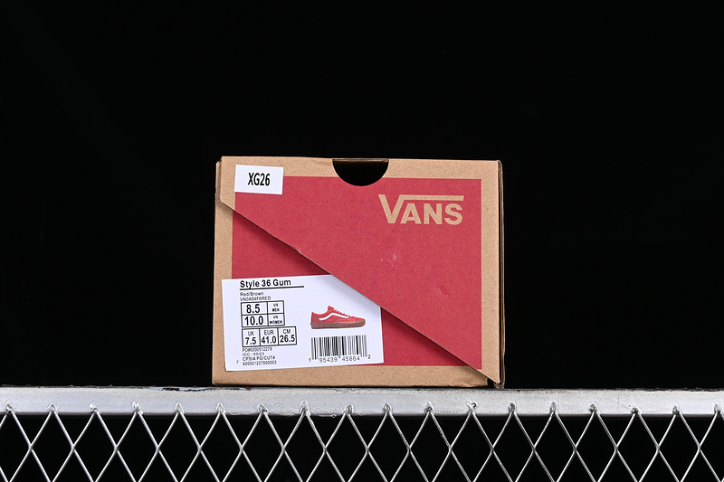 Vans Style 36 Gum 2023 Red/White/Brown 29