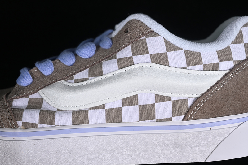 Vans Classics Knu Skool White/Brown/Purple 7