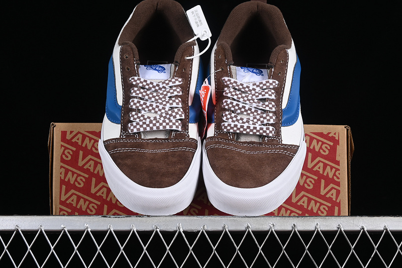 Vans Classics Knu Skool White/Blue/Brown 17