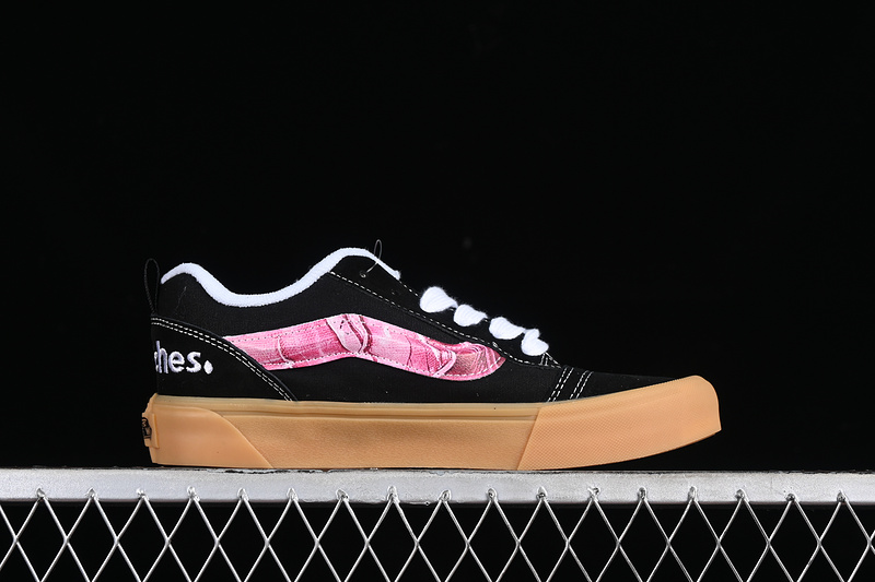 Vans Classics Knu Skool Black/Pink/Brown 9