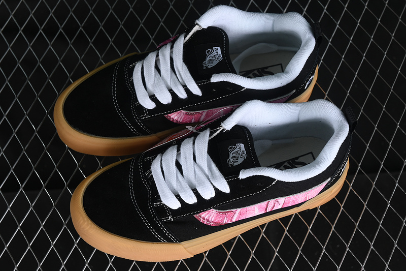 Vans Classics Knu Skool Black/Pink/Brown 13