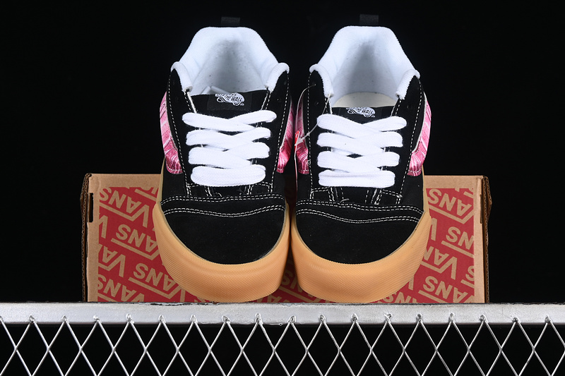 Vans Classics Knu Skool Black/Pink/Brown 21