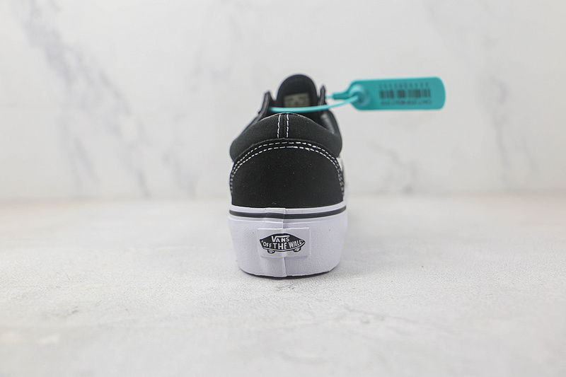 Old Skool Platform Black/Black/White 3