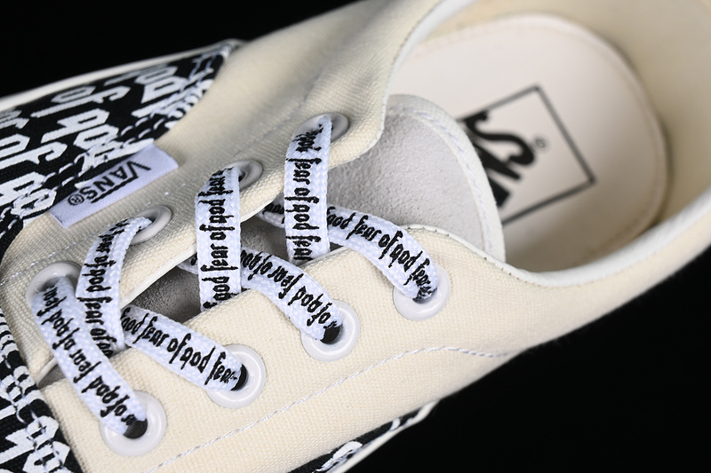 Fear Of God X Vans Era 95 Reissue White/Black 3