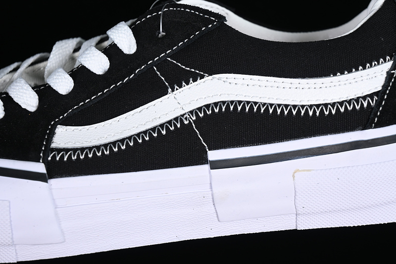 Sk8 Low Low Top Casual Sneakers White/Black 7