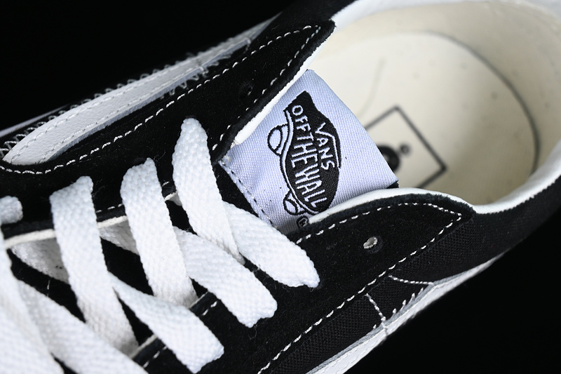 Sk8 Low Low Top Casual Sneakers White/Black 17