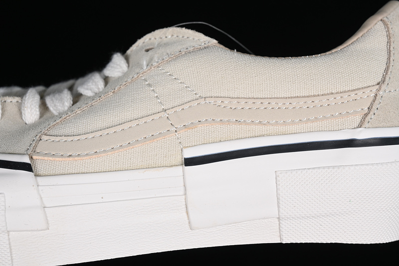 Sk8 Low White/Black/Brown 7