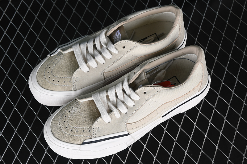 Sk8 Low White/Black/Brown 11