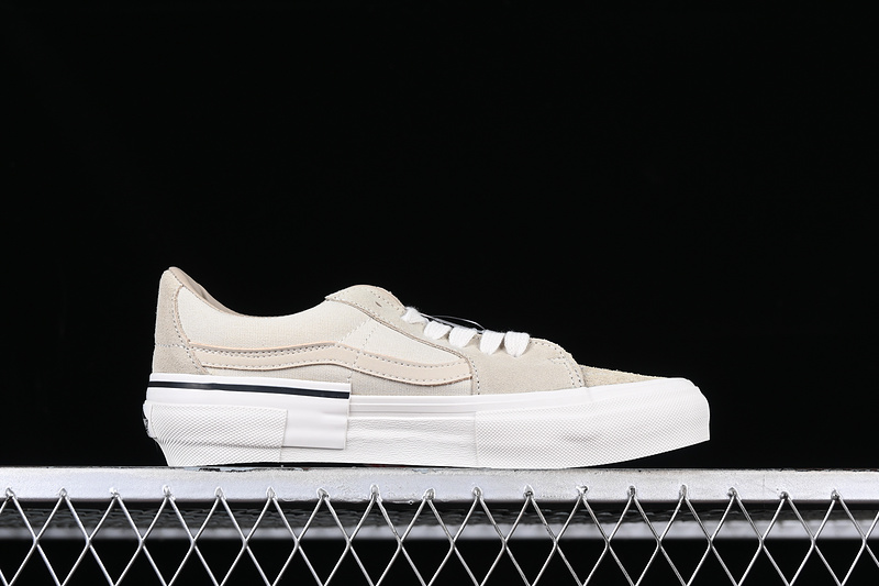 Sk8 Low White/Black/Brown 13