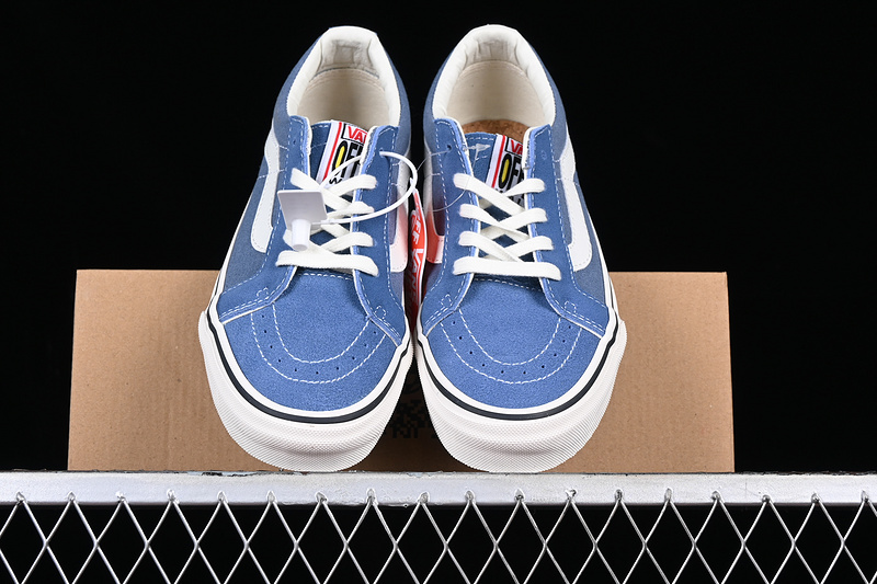 Sk8 Low White/Blue 9